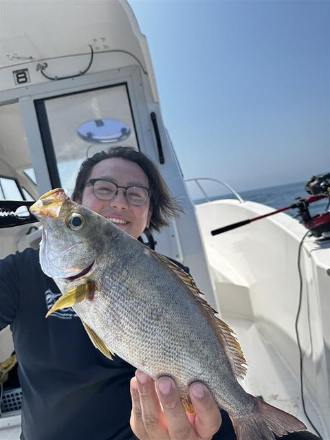 梅干し漁礁付近で釣れた魚