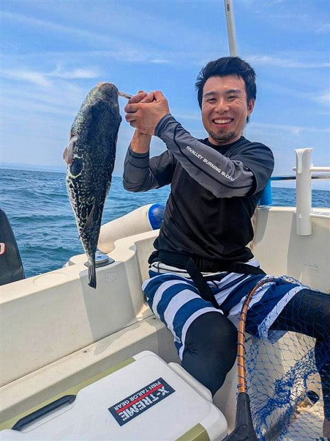 アクト沖で釣れた魚